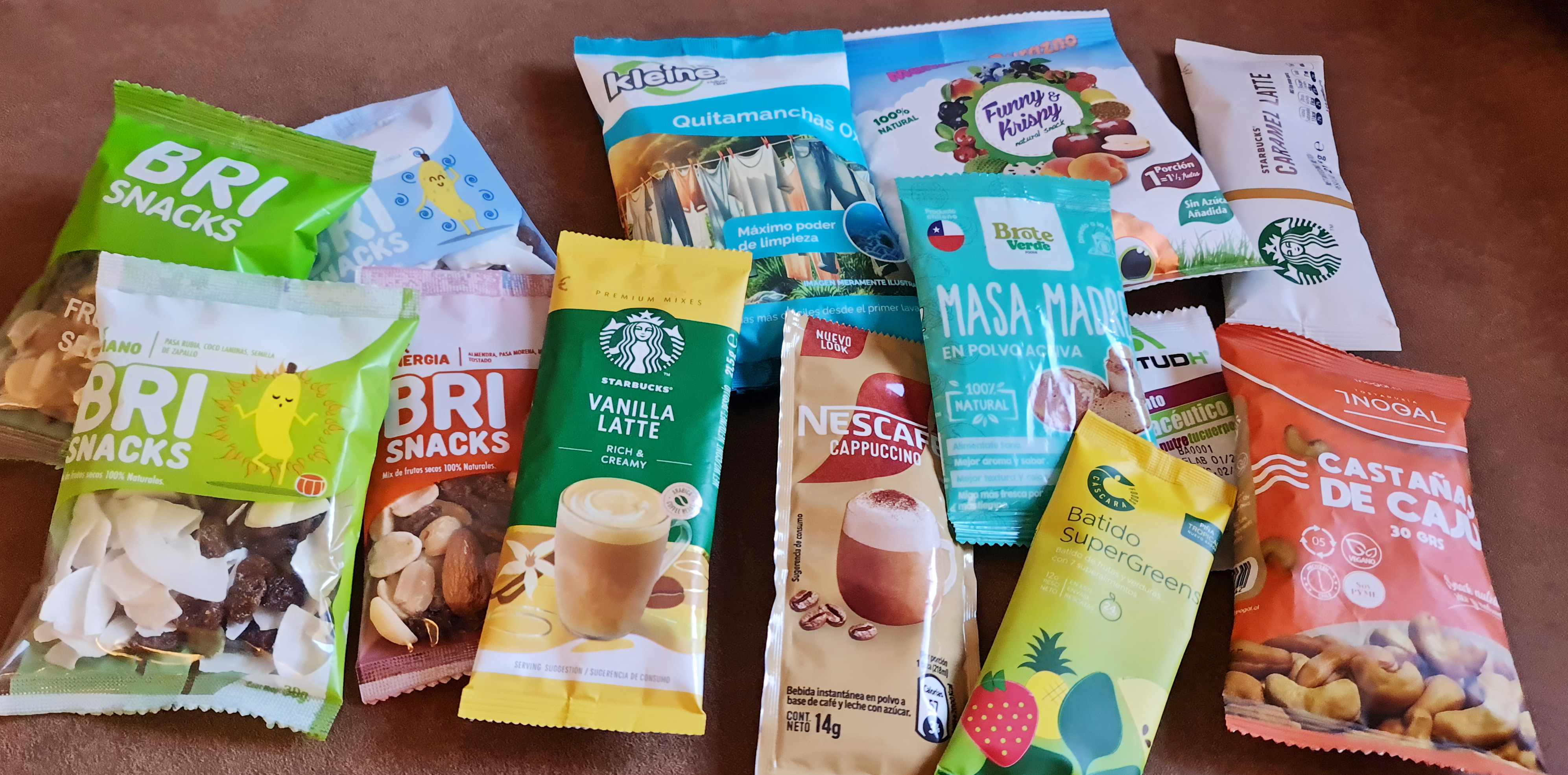 Ejemplos de productos envasados